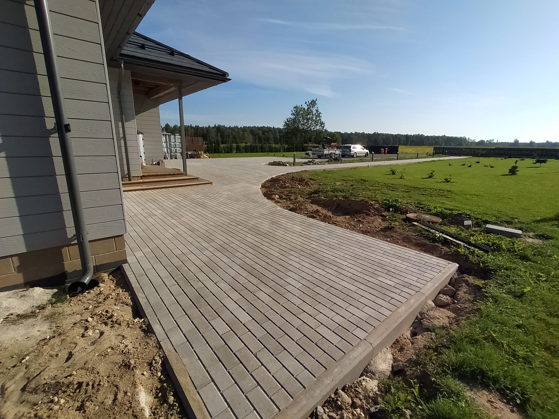 CID OÜ Tänavakivide paigaldus, Kivisillutiste paigaldus, Äärekivide paigaldus